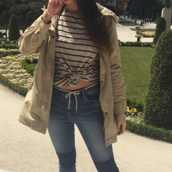 Khaki Trench Utility Jacket - Picture 3 of 6